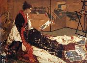 James Abbot McNeill Whistler Caprice in Purple and Gold France oil painting artist